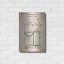 «Coffee Machine Blueprint Brevet Parchment», art mural en métal-1408101446