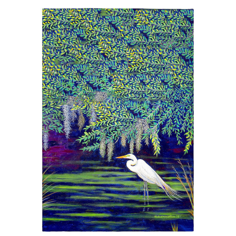 Serviette à main aigrette lagooon Jost