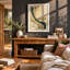 Flowing Abstractions Minimalist - Print-321980657-321980658