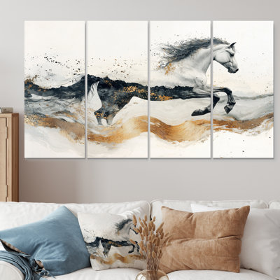 Spirit of the Stallion Horse I - cheval, décoration murale animal - art mural moderne