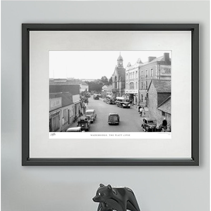 Wadebridge, The Platt C1950 by Francis Frith - Single Picture Frame Print, 45cm H x 60cm W x 2.3cm D