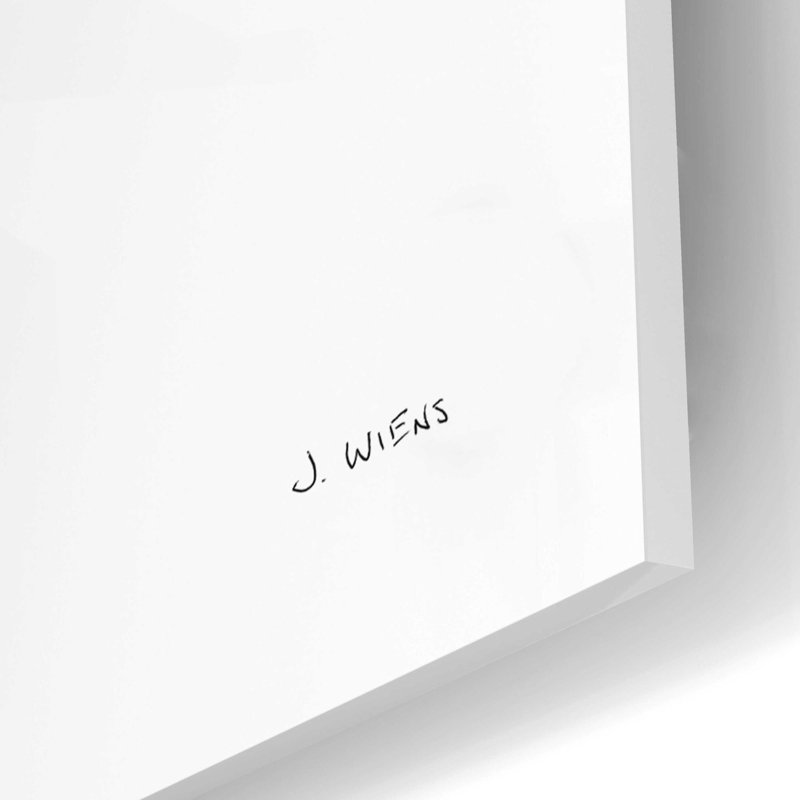 «Pure Style II» par James Wiens, art mural en verre acrylique, H 12 po x l 12 po x P 0,13 po