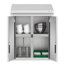 Armoire murale en acier inoxydable avec portes à charnières-109592101