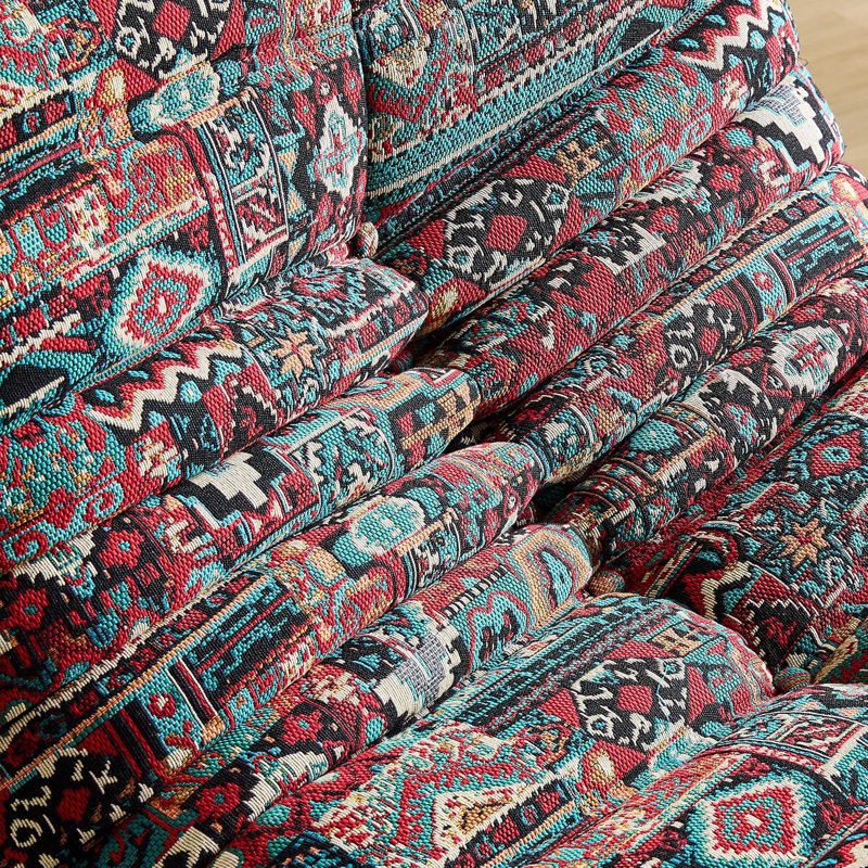Fauteuil à billes - Canapé d'angle, Fauteuil à billes Fireside, Rouge / Vert