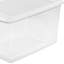 Contenant de boîte de rangement en plastique transparent Stérilite