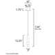 Aliene Single Light Dimmable LED Pendant