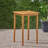 Outdoor Minimalist Acacia Wood Square Patio Bar Table-246278290