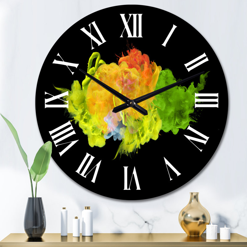 Horloge murale très grande, Moyen