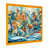 Impression dorée sur toile encadrée