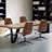 Mariello 23" Wide Adjustable Height Leather Swicel Office Chair With Quilted Backrest-103555100-103555104
