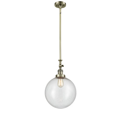 Luminaire suspendu sphère 1 lumière Clermont
