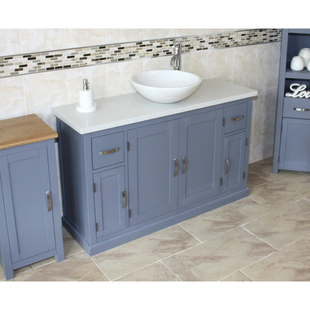 Santorini 123mm Free-standing Vanity Unit