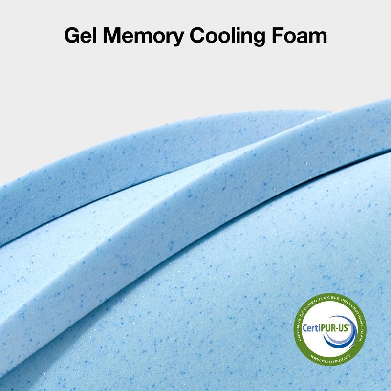 Cooling Gel Memory Innerspring Mattress, 8", Queen