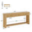 Table basse, table longue moderne, canapé en bois