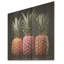 Ananas de couleur pastel II - ananas sur bois-1271820224
