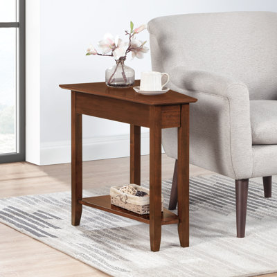 Carbin 24" Tall End Table with Shelf