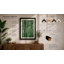 Bamboo Stand Japandi - Framed Print-813016584-813016582