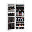 Armoire à bijoux avec miroir verrouillable 42,52 po-1825675130