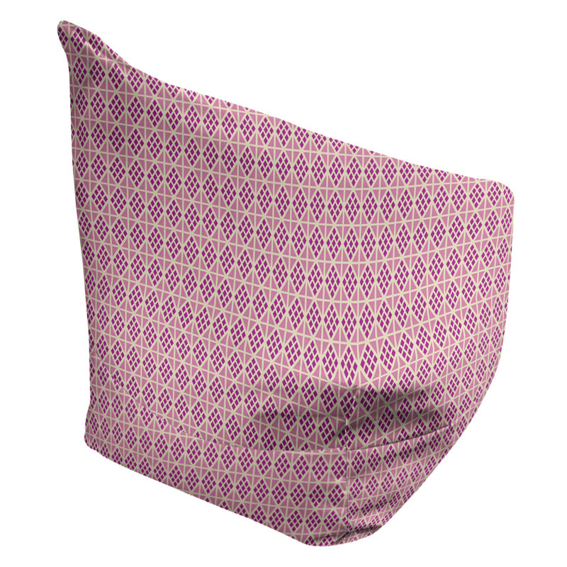 Fauteuil à billes standard & Leffel, Pas de bourre, Mauve, H 86 po x L 2 po x P 43 po
