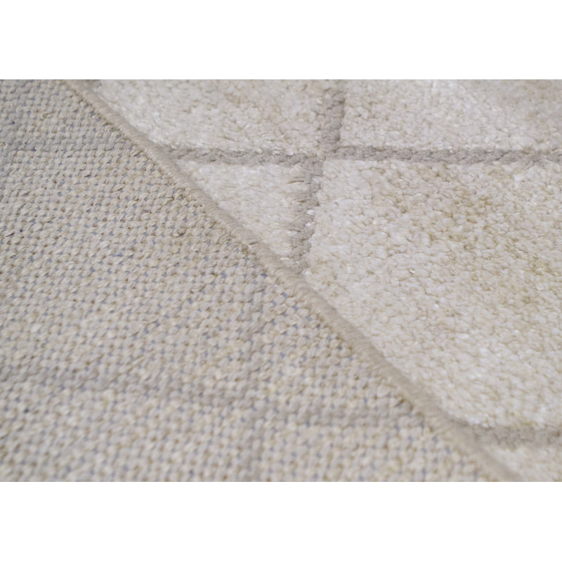 Kendale Geometric Area Rug in Sand