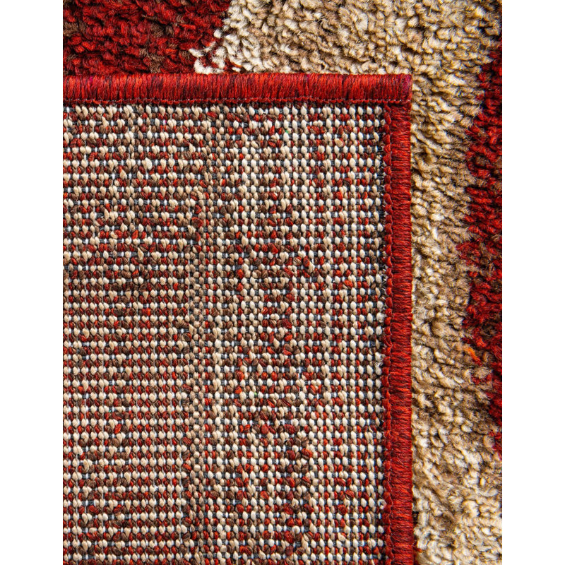 Tapis géométrique Alair, Rectangle 4 pi 1 po x 6 pi 1 po