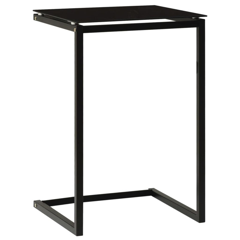 Erfert Glass Top Frame End Table
