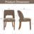 Upholstered Dining Side Chairs Set of 4-705286540