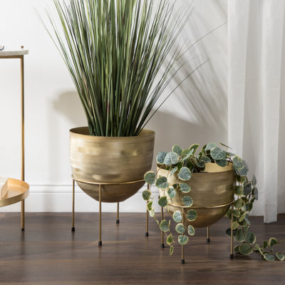 Beamon Metal Pot Planter