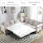 Versatile L-shaped Sleeper Sectional Sofa Bed 2 In 1 Pull Out Couch Large Convertible Sofa Bed For Living Room-251045062