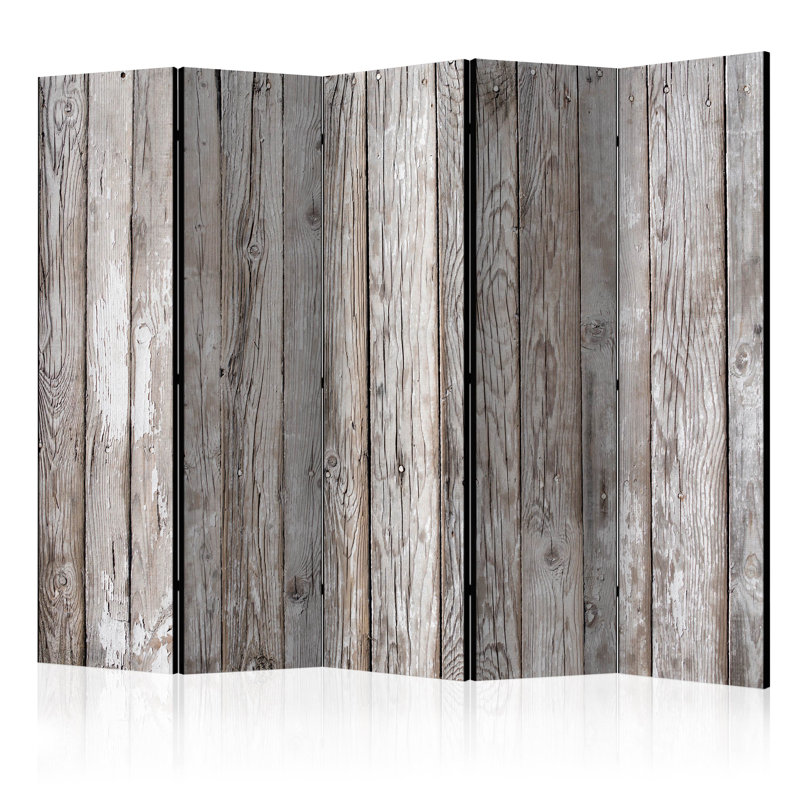 Room Divider - Scandinavian Wood [Room Dividers], 5, 172cm H x 225cm W x 3cm D
