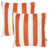 Terracotta/White Striped