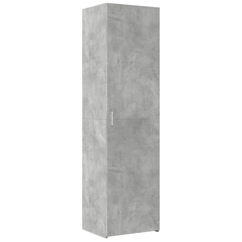 Highboard 50X42.5X185 Cm Engineered Wood, Concrete Grey