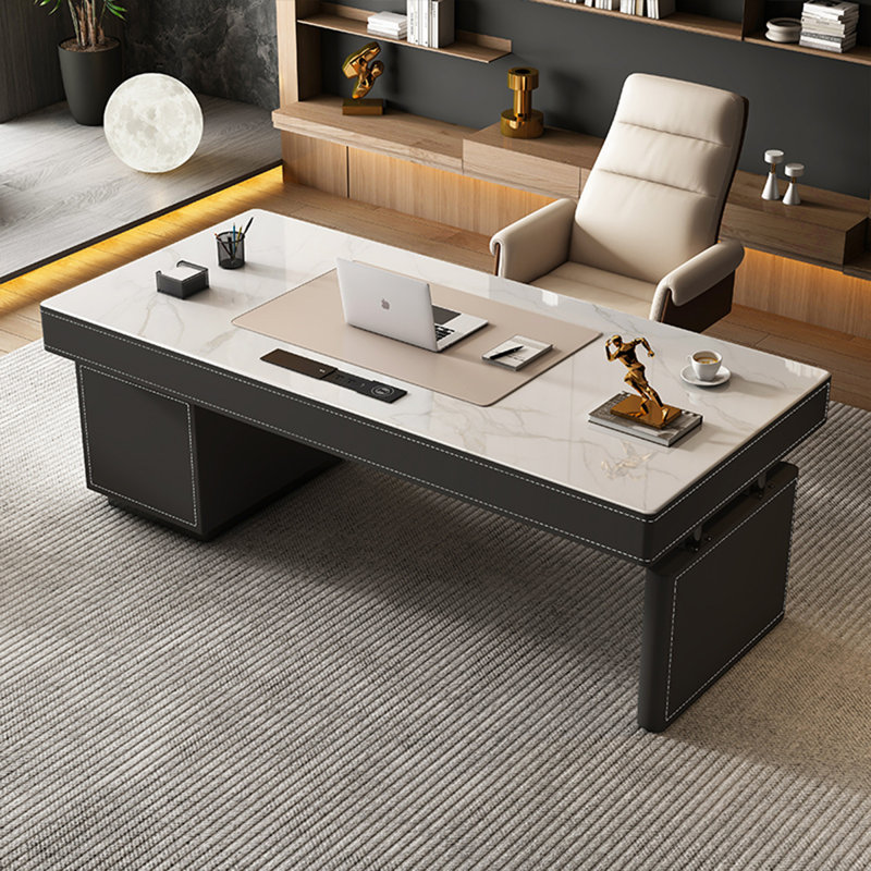 Bureau moderne 62,99 po, H 29,53 po x l 62,99 po x P 27,56 po