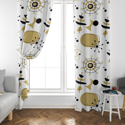 Paire de rideaux obscurcissant en polyester Ferndown