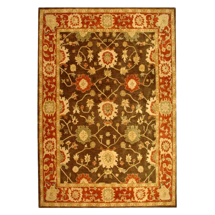 Tapis oriental en laine touffeté à la main Codee, Rectangle 8 pi x 10 pi