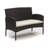 Adreanne Wicker 4 - Person Patio Conversation Set with Cushions