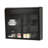 2-door Metal Storage Cabinet - Antique Black, Style, And Elegant For Living Room Cabinet, Art Design, Removable Shelves, Custom