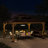 Sunjoy 13 ft. x 15 ft. Patio Brown 2-Tier Cedar Framed Hardtop Gazebo
