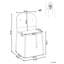 Ellenberger 48cm H Side Chair in Orange