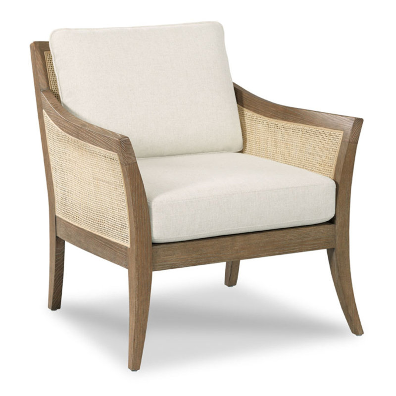 Kiawah Lounge Chair, Vintage, Whitewash