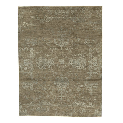 Brookhaven Hand-Knotted BLUE Area Rug