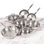 BergHOFF Essentials Belly Shape 12Pc 18/10 Stainless Steel Cookware Set, Glass Lids