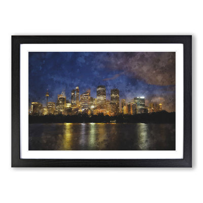 Sydney Skyline Vol.2 - Picture Frame Painting