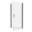 Porte de douche pivotante universelle à ouverture 1 3/8 po avec verre trempé de 1/4 po-121415806