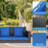 2 - Person Wicker Hanging Porch Swing and Cushions-75185815