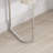 Berislav 33.46'' Glass Top Console Table