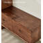 Banc et armoire modulaires en bois massif avec rangement pour chaussures