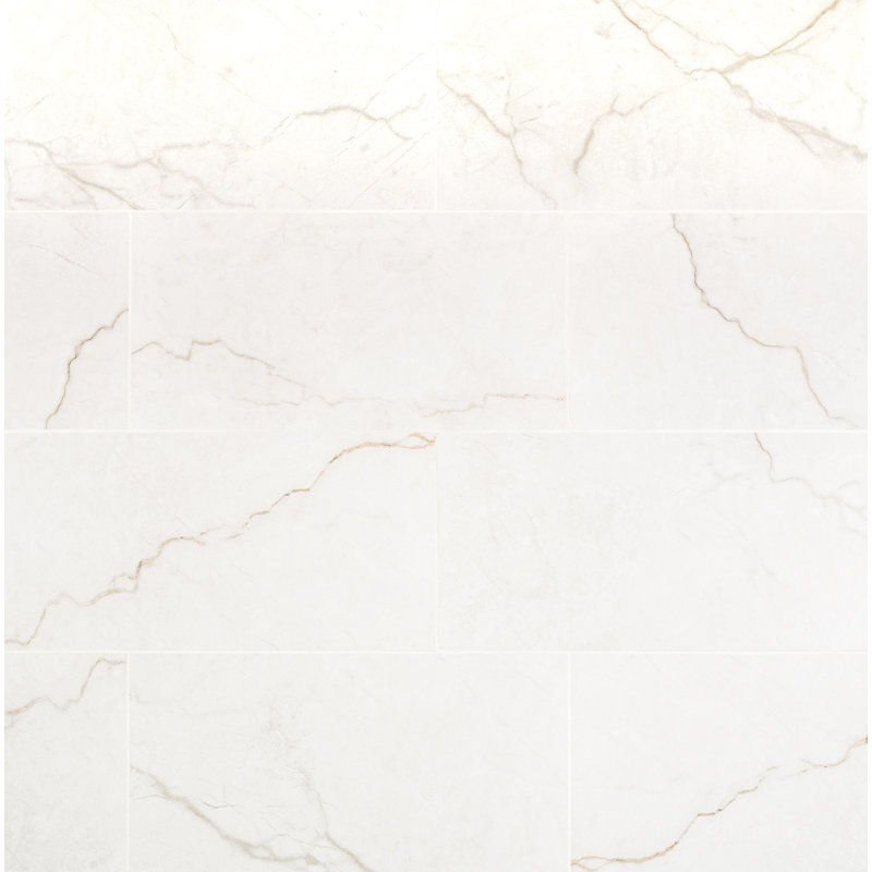 Carrelage mural en porcelaine mate de 12 po x 24 po Beldale, Carmara