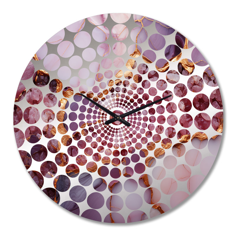 Lents - Horloge murale abstraite, Grand