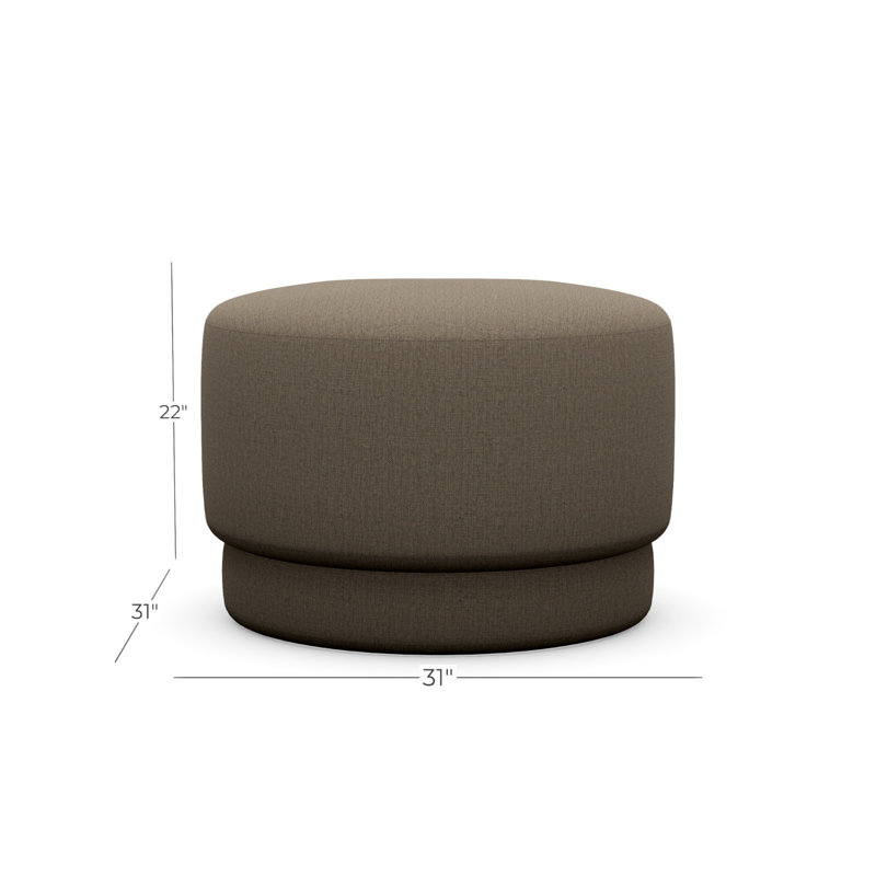 Cremini Small Ottoman, Grande 120912
